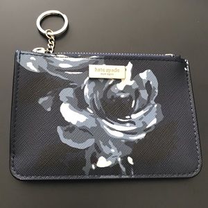 Kate Sade Laurel Way Night Rose Bitsy wallet